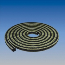 Graphite PTFE With Aramid Fiber  In Corners Reinforced  Braided Packing